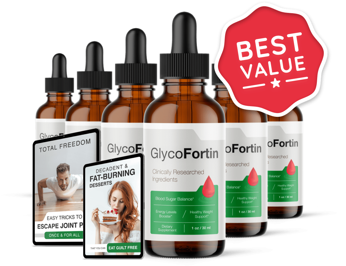 GlycoFortin 6 bottles with bonuses